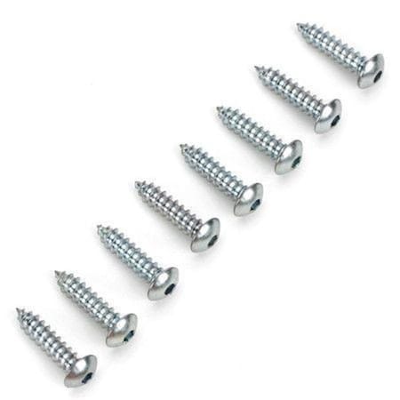 Dubro Products 2 x 0.38 in. Button Head Sheet Metal Screws, 8PK DUB525